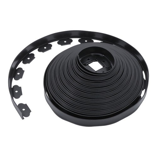 DURAFORCE 64pcs Anchoring Spik L-shaped 100FT Garden Edge Lawn Grass Stone Isolation Strip