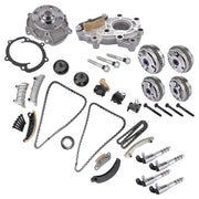 DURAFORCE Timing Chain Kit Oil & Water Pump VVT Sprockets for Cadillac ATS CTS GMC Acadia