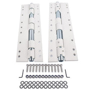 DURAFORCE 2x 55721 Swing Away Bracket White Alloy Steel Powder-Coated for Electric Jacks