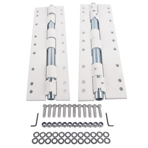 DURAFORCE 2x 55721 Swing Away Bracket White Alloy Steel Powder-Coated for Electric Jacks