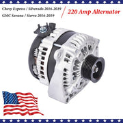 DURAFORCE Alternator 220A for GMC Sierra Chevy Silverado 2500 HD 2015-2019 Suburban 3500HD