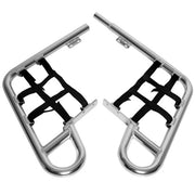 DURAFORCE Silver Nerf Bars For Honda TRX 250X 1987-88 TRX 300EX 300X 93-09 - Aluminum