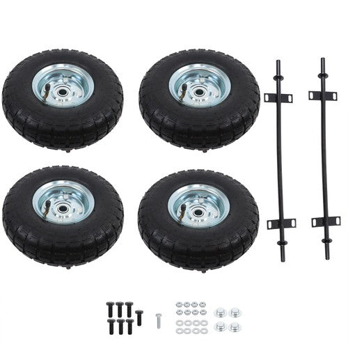 DURAFORCE Fits For Predator 9000 8750 6500 Watt Generator 10" Pneutatic Wheel