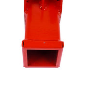 DURAFORCE Tractor Clamp on Trailer Hitch 2" Receiver Replace for most Tractor Bucket (Red)