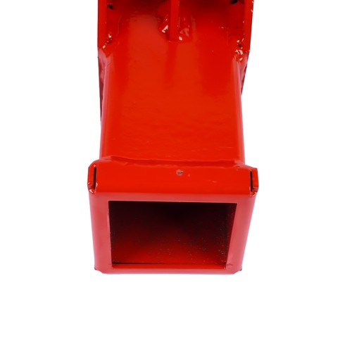 DURAFORCE Tractor Clamp on Trailer Hitch 2" Receiver Replace for most Tractor Bucket (Red)