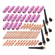 DURAFORCE 68 Pcs TIG Torch Consumables Accessories Kit For TIG Welding Torch