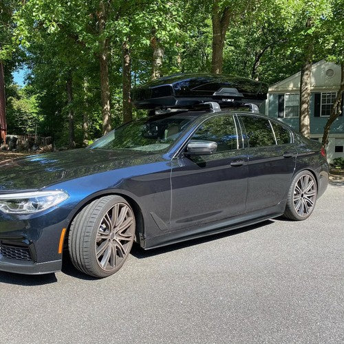 Carbon Fiber Color Side Skirts Extension for BMW 5 Series G30 G31 F90 M5 2017