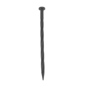 DURAFORCE Garden Edging Kit With Anchoring Spikes Plastic No Dig Lawn Border L-shaped Lawn