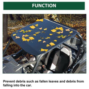 DURAFORCE Aluminum UTV Roof Hard Top For 2014-2023 Polaris RZR 900 1000 Turbo 2 seat Black