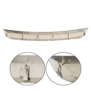 DURAFORCE For Ford Fusion Chrome 2010-2012 Front Upper Grill Grille Molding Trim Set 3Pcs