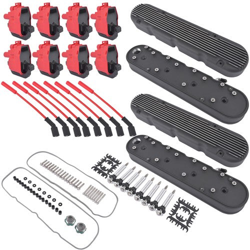 DURAFORCE Engine Valve Covers For Chevy GM LS Engines LS1 LS2 LS3 LS6 LS7 5.3 5.7 6.0 6.2L