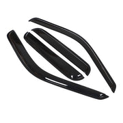 DURAFORCE Window Visors Rain Guards For Ford F250 F350 F450 F550 99-16 Super Duty Crew Cab