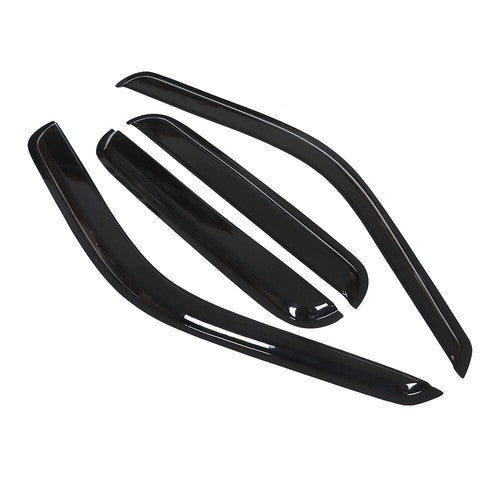 DURAFORCE Window Visors Rain Guards For Ford F250 F350 F450 F550 99-16 Super Duty Crew Cab
