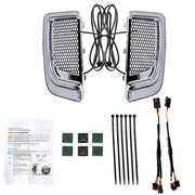 DURAFORCE Fairing Lower Grill LED Turn Signal Running Light For Electra Glide 2014-2020