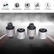 DURAFORCE 4Pcs Front Lower Control Arm Bushing Kit Fit For 03-09 Infiniti G35 Nissan 350Z