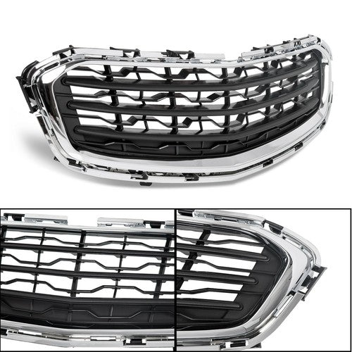 Chrome Front Lower Grille Grill for 2015 Chevrolet Cruze 2016 Cruze Limited
