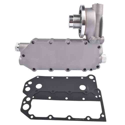 DURAFORCE Oil Cooler Cover Filter Head for Cummins 6CT ISC QSC 8.3 ISL QSL 3974325 3974324