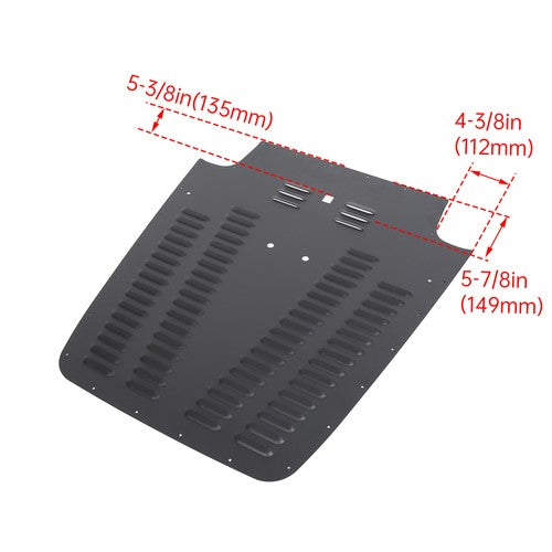 Vented Hood Louver Black For Jeep Wrangler TJ LJ 2003 2004 2005 2006