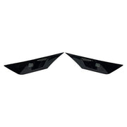 DURAFORCE For 2016-2021 Honda Civic Smoked Side Marker Lamp Turn Signal Light W/LED Bulbs