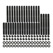 DURAFORCE Fit For Chevrolet SBC 265 267 283 302 350 Small Block Black Cylinder Head Studs