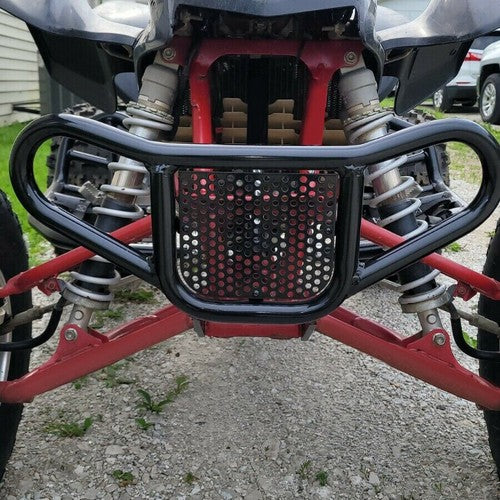 DURAFORCE For Honda TRX 450R Sportrax 450 TRX 450ER Front Bumper Guard Bar + Rear Grab Bar