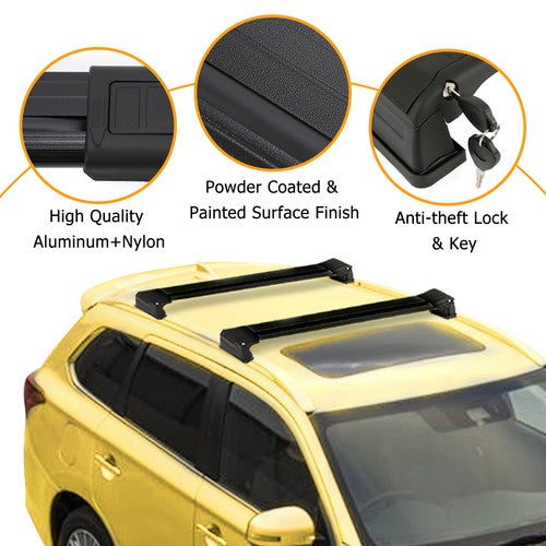 DURAFORCE Roof Rack Cross Bar For Mitsubishi ASX Outlander Sport 2010-2024 Luggage Carrier