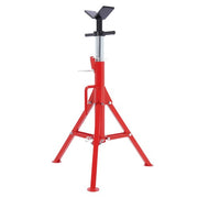 DURAFORCE Heavy-Duty Pipe Jack Stand 28"-52" Inch Adjustable Folding Pipe Stand 2500 Lbs
