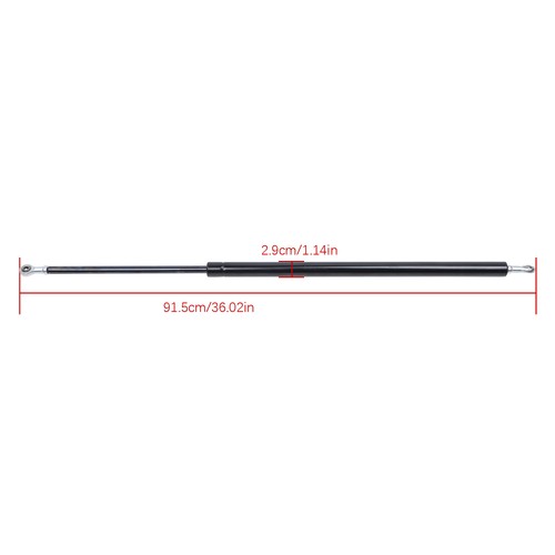 DURAFORCE 1PC 37" Truck Hood Shock For Kenworth T680 Peterbilt 579 L71-6020 A99608 L716008