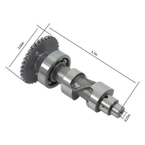 DURAFORCE Camshaft Assembly 14100-HN5-670 14100-HN5-M00 2000-2006 for Honda Rancher TRX350