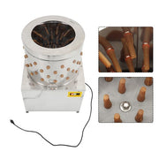 DURAFORCE 1500W Poultry De-Feather Stainless Steel Drum Chicken Plucker Machine 110V 60HZ