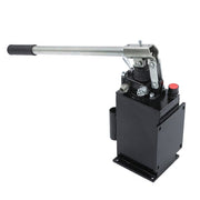 DURAFORCE Hydraulic piston hand pump with valve for double acting cylinder 2.7 CID 3 Quart