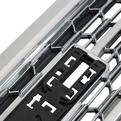 DURAFORCE Compatible For GMC Terrain 22-23 Front Bumper Grille Chrome Without Camera Hole