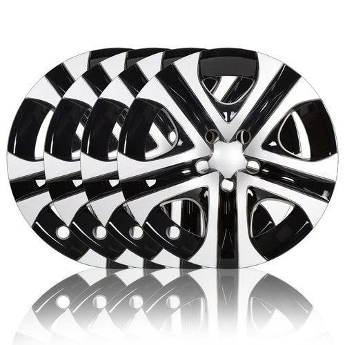 DURAFORCE 4Pcs/Set 17'' Wheel Rim Cover Hubcaps Trim Rings Caps For 2013-2018 Toyota Rav4