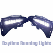 DURAFORCE LED Fog Light DRL Turn Signal Lamp w/Wiring For 2017-2019 Toyota Corolla LE XLE