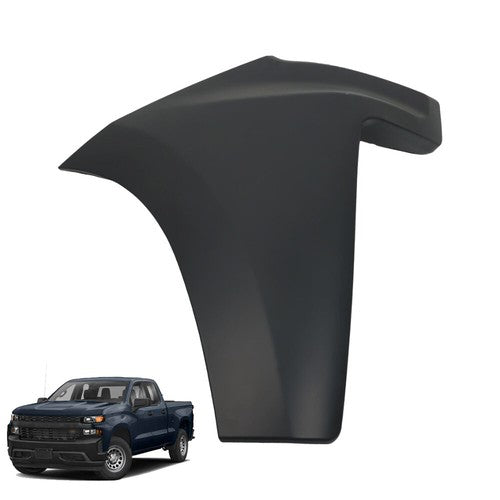 DURAFORCE Bumper End Cap Extension Front Right Side For Chevrolet Silverado 1500 2019-2022