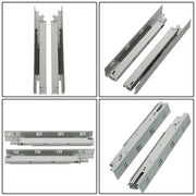DURAFORCE 4 Pairs Undermount Drawer Slides 15 inch Undermount Soft Close Drawer Slides
