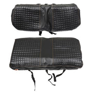 DURAFORCE Golf Cart Diamond Seat Cover Kit For Club Car Precedent Seat Cushion Black