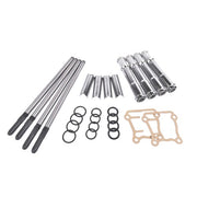 DURAFORCE Adjustable Pushrod&Cover Kit For Harley-Davidson 1999-2017 Touring Softail Dyna