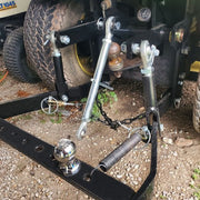 DURAFORCE 3 Point Hitch Kit W/Closed Frame Hook For John Deere 140 300 317 CAT 0 Tractor