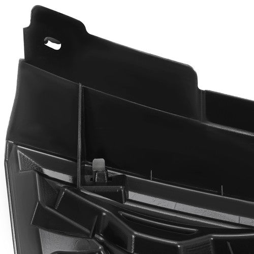 DURAFORCE For Ford Explorer 2018-2019 Black Front Bumper Upper Grille Black ABS Painted