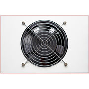 DURAFORCE Industrial Ionizing Air Blower Anti Static Suspended 110V 2-Fan with Light White