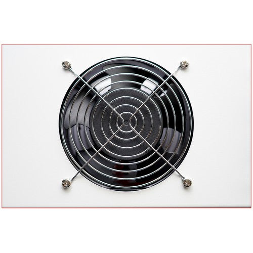 DURAFORCE Industrial Ionizing Air Blower Anti Static Suspended 110V 2-Fan with Light White