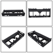 DURAFORCE 2500lb Wolfequip Pallet Fork Skid Steer Frame Receiver Hitch & Hay Spear Sleeves