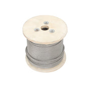 DURAFORCE T304 3/16 Inch Stainless Steel Cable 7x19 Strands 250FT 3700 lbs Steel Wire Rope