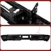 DURAFORCE For 2014-2018 Chevy Silverado Sierra 1500 Black Rear Step Bumper w/o Sensor