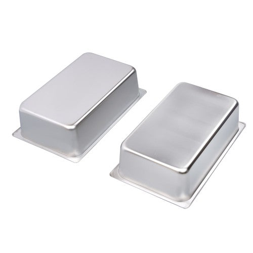 DURAFORCE Table Pans Full Size 2 Pack 6 Inch Deep Restaurant Steam Table Pans Without Lid