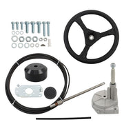 DURAFORCE 12 Feet SS13712 Rotary Steering System Outboard Kit Marine Steering Cable
