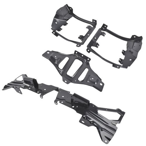 DURAFORCE Front Bumper Support & Mount Bracket Set for Chevy Silverado 1500 Pickup 2016-18