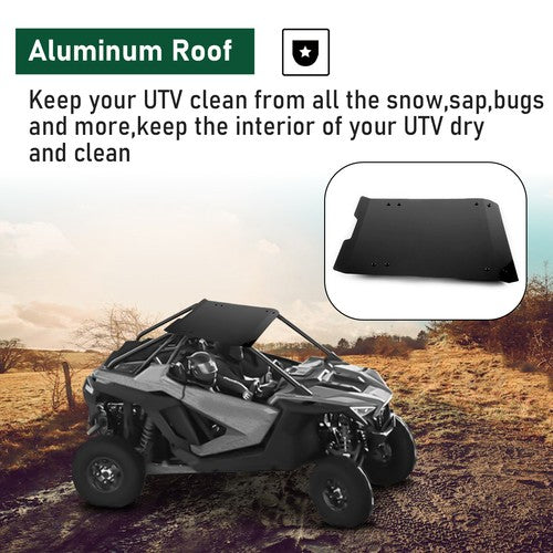 DURAFORCE Aluminum Roof Top 2-Seat For 20-25 Polaris RZR PRO XP / RZR Turbo R #2883743-458