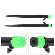 DURAFORCE Drip Irrigation System - Adjustable Quick Connect Irrigation System fit Gardens